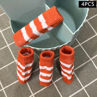 HKM-2563517 Knee and Leg Support Socks for Cats and Dogs - 4-Piece Set in Modern Minimalist Style