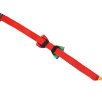 HKM-2564669 Rainbow Bow Tie Pet Collar for Cats and Dogs, Leisure Style, Multiple Sizes Available
