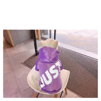 HKM-2565053 Warm Purple Cotton Padded Jacket for Dogs ¨C Sizes L to 3XL