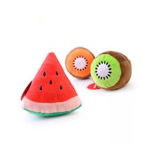 HKM-2566333 Plush Food-Themed Pet Toy for Dogs and Cats - Varied Designs Available