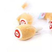 HKM-2566333 Plush Food-Themed Pet Toy for Dogs and Cats - Varied Designs Available
