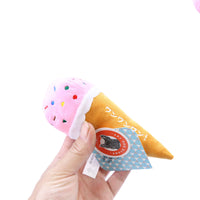HKM-2566333 Plush Food-Themed Pet Toy for Dogs and Cats - Varied Designs Available