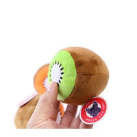 HKM-2566333 Plush Food-Themed Pet Toy for Dogs and Cats - Varied Designs Available