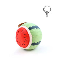 HKM-2566333 Plush Food-Themed Pet Toy for Dogs and Cats - Varied Designs Available