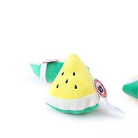 HKM-2566333 Plush Food-Themed Pet Toy for Dogs and Cats - Varied Designs Available