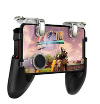 HKM-256659 3-in-1 Mobile Game Controller Compatible with 4.7 to 6.5 inch Phones, Includes Trigger and Joystick Accessories