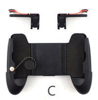 HKM-256659 3-in-1 Mobile Game Controller Compatible with 4.7 to 6.5 inch Phones, Includes Trigger and Joystick Accessories