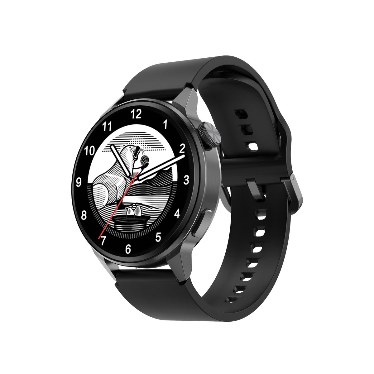 HKM-256851 Multi-Sport Bluetooth Smartwatch with Touchscreen, Health Monitoring, and Step Tracking