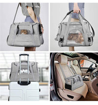 HKM-2568893 Multifunctional One-Shoulder Diagonal Cross Pet Carrier Bag for Cats and Dogs up to 10 kg