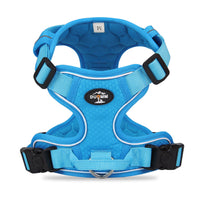 HKM-2571709 Reflective Oxford Cloth Dog Harness with Round Rope Design - Chest Strap Included