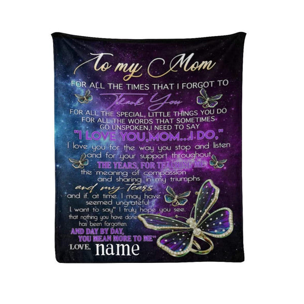 HKM-257171 Custom Personalized Flannel Blanket for All-Season Comfort