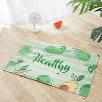 HKM-257299 Summer Washable Pet Mat for Dogs and Cats – Oxford Cloth with Non-Toxic Gel, Available in Fun Styles and Sizes