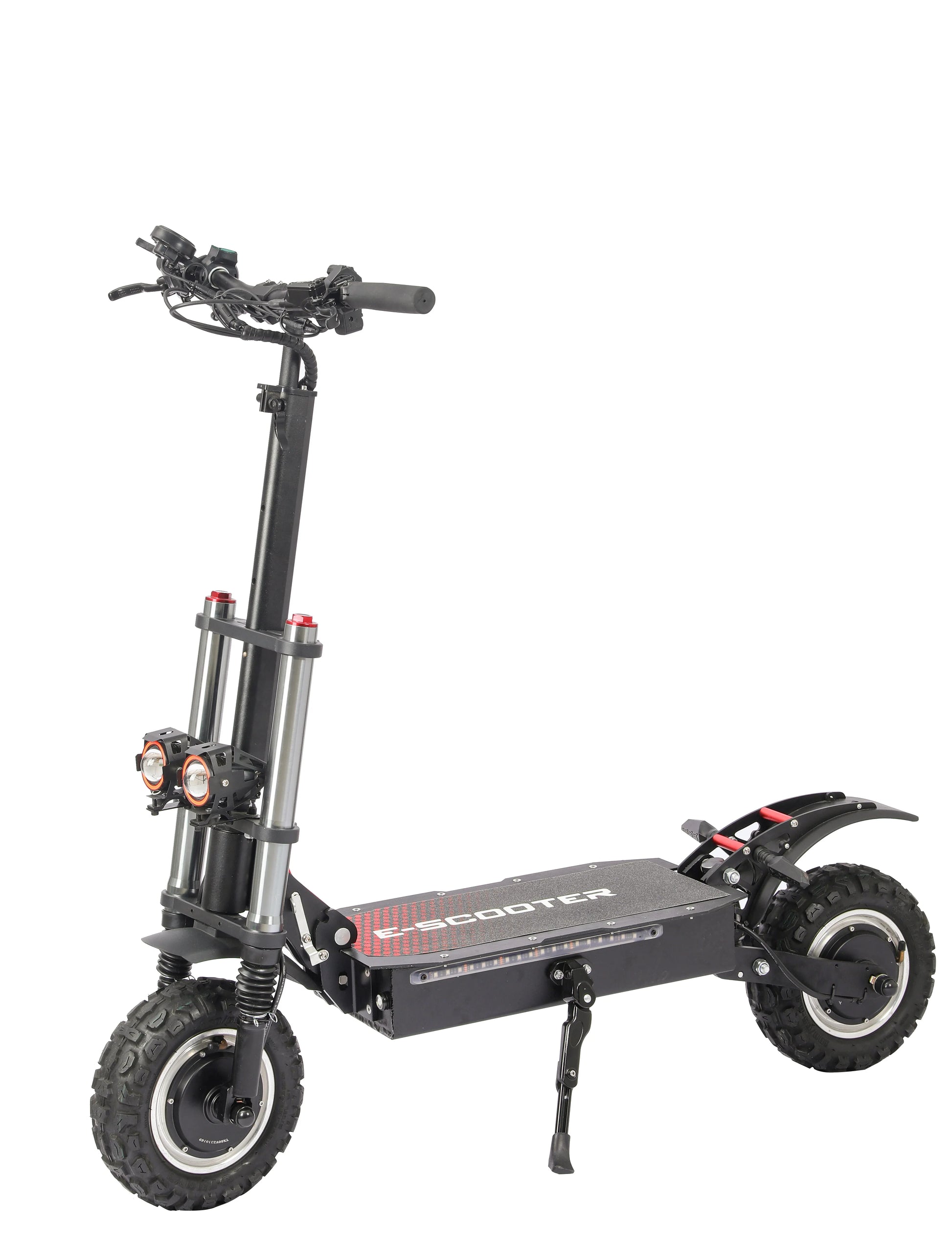 HKM-257363 6000W Dual Motor Off-Road Electric Scooter, 60V 38Ah, 90-100KM Range, Foldable, 200KG Load Capacity