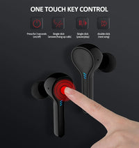 HKM-257491 Wireless TWS Earbuds with Non-Noise Cancelling Feature, Compact Design and Clear Sound Quality