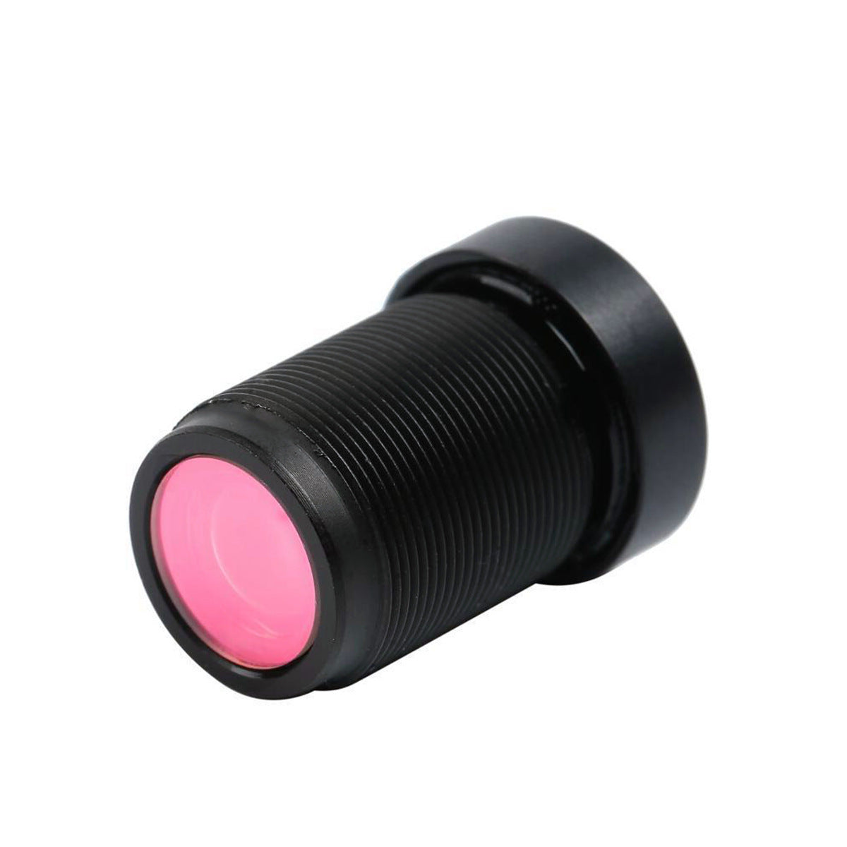 HKM-257555 Low Distortion Action Camera Lens - Fixed Focus, F2.8 Aperture, 92° Wide Angle, M12 Interface, 0.1mm Minimum Focus Distance, All Metal and Glass Construction