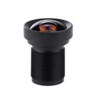 HKM-257555 Low Distortion Action Camera Lens - Fixed Focus, F2.8 Aperture, 92° Wide Angle, M12 Interface, 0.1mm Minimum Focus Distance, All Metal and Glass Construction