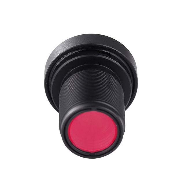 HKM-257555 Low Distortion Action Camera Lens - Fixed Focus, F2.8 Aperture, 92° Wide Angle, M12 Interface, 0.1mm Minimum Focus Distance, All Metal and Glass Construction