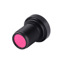 HKM-257555 Low Distortion Action Camera Lens - Fixed Focus, F2.8 Aperture, 92° Wide Angle, M12 Interface, 0.1mm Minimum Focus Distance, All Metal and Glass Construction