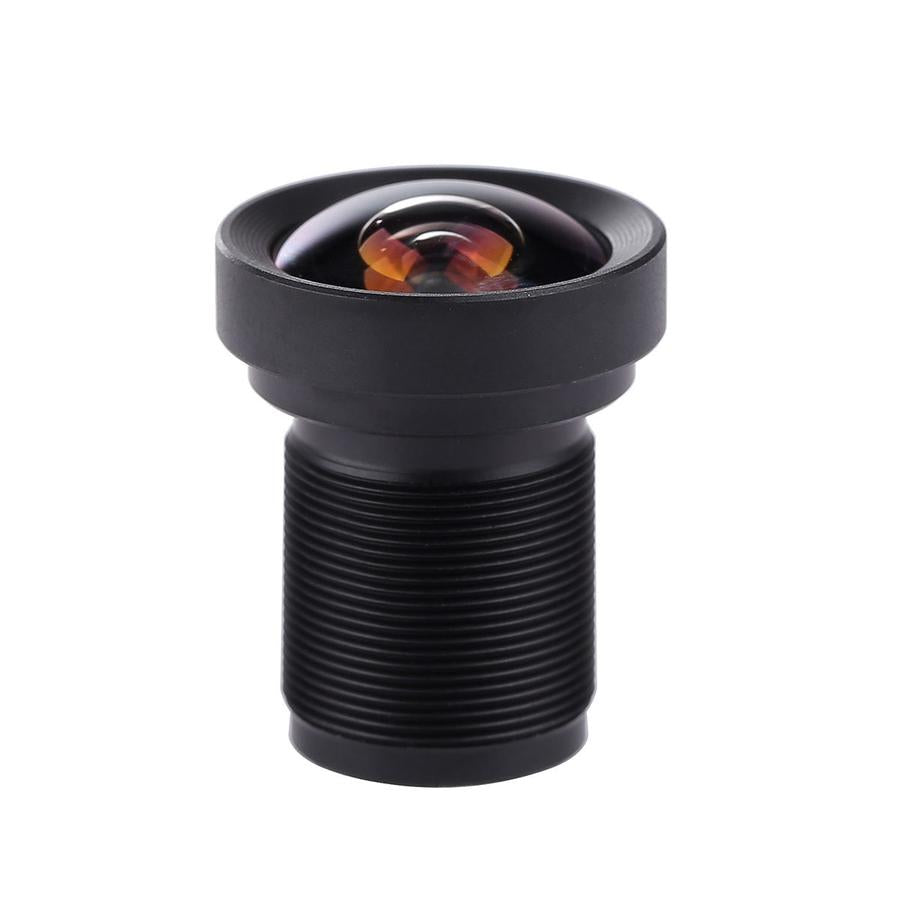 HKM-257555 Low Distortion Action Camera Lens - Fixed Focus, F2.8 Aperture, 92° Wide Angle, M12 Interface, 0.1mm Minimum Focus Distance, All Metal and Glass Construction