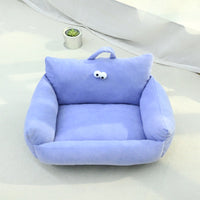 HKM-2575677 Cartoon Big Eye Nest - Winter Warm Pet Sleeping Mat for Small Dogs and Cats