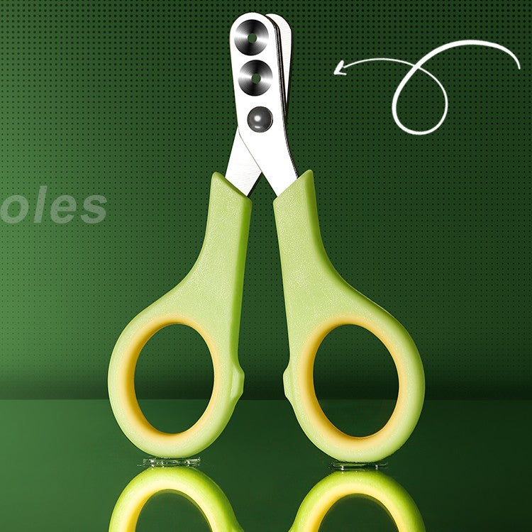 HKM-2576189 Manual Nail Clippers for Cats with Round Hole Design - Even Stress Cutting