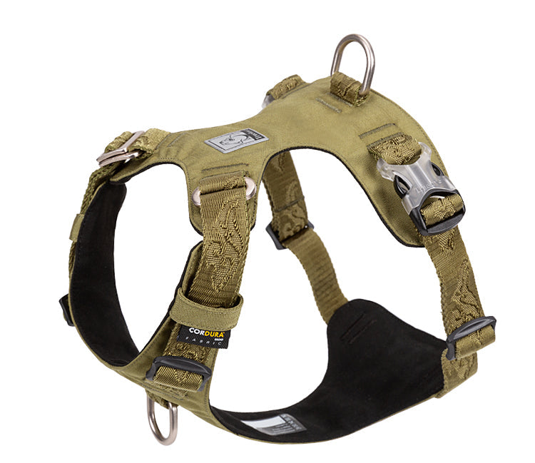 HKM-2577469 Explosion-Proof Dog Harness with Lightweight Design and Duraflex Buckle for Comfortable Outdoor Use