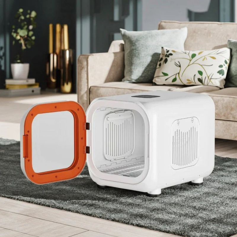 HKM-257747 Eco-Friendly High-Speed Pet Dryer for Small Dogs & Cats - 7kg Capacity, Electric Operation