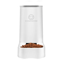 HKM-2578365 Large-Capacity Detachable Bowl Pet Water Feeder with 3.8L Water Storage and 2.1kg Dry Food Capacity