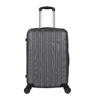 HKM-257875 Durable ABS Hard Shell Spinner Carry-On Trolley Suitcase for Travel