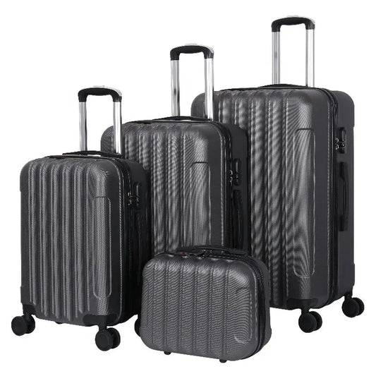 HKM-257875 Durable ABS Hard Shell Spinner Carry-On Trolley Suitcase for Travel