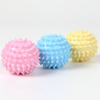 HKM-2579645 Interactive Rubber Chew Ball for Dogs and Cats - Tooth Cleaning and Durable Design - 6cm Pet Toy