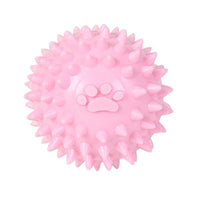 HKM-2579645 Interactive Rubber Chew Ball for Dogs and Cats - Tooth Cleaning and Durable Design - 6cm Pet Toy