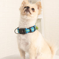 HKM-2580157 Waterproof Fiber Optic Magnetic Charging Pet Collar with Reflective Safety Modes