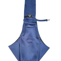 HKM-2580413 Lightweight Breathable Pet Sling Backpack for Small Dogs and Puppies, Adjustable Shoulder Carrier, Soft Cotton Design