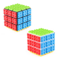 HKM-258067 DIY 3D Building Blocks 3x3 Magic Cube Educational Toy for Children and Adults