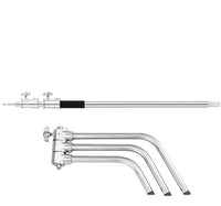 HKM-258195 Stainless Steel C-Frame Photography Light Stand Tripod for Film and Television