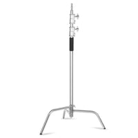 HKM-258195 Stainless Steel C-Frame Photography Light Stand Tripod for Film and Television