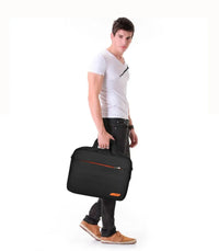 HKM-258195 Waterproof Polyester Crossbody Laptop Bag for Business and Travel
