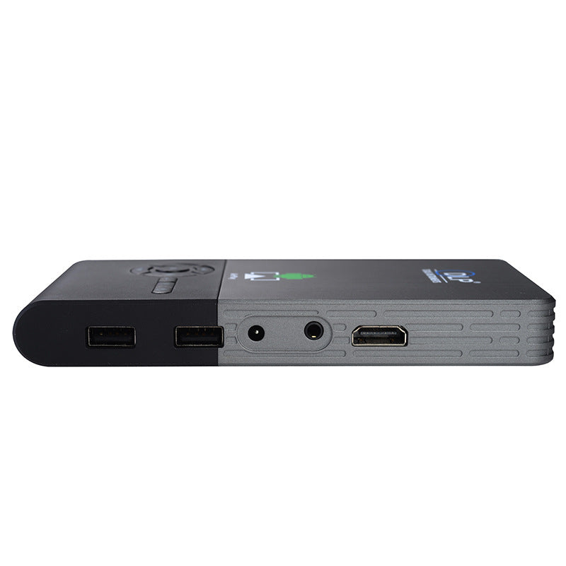HKM-258323 Portable 3D DLP HD Projector - Wireless Mobile Phone Compatibility, 10-120 Inch Image Size, 3-3.5 Hours Standby Time