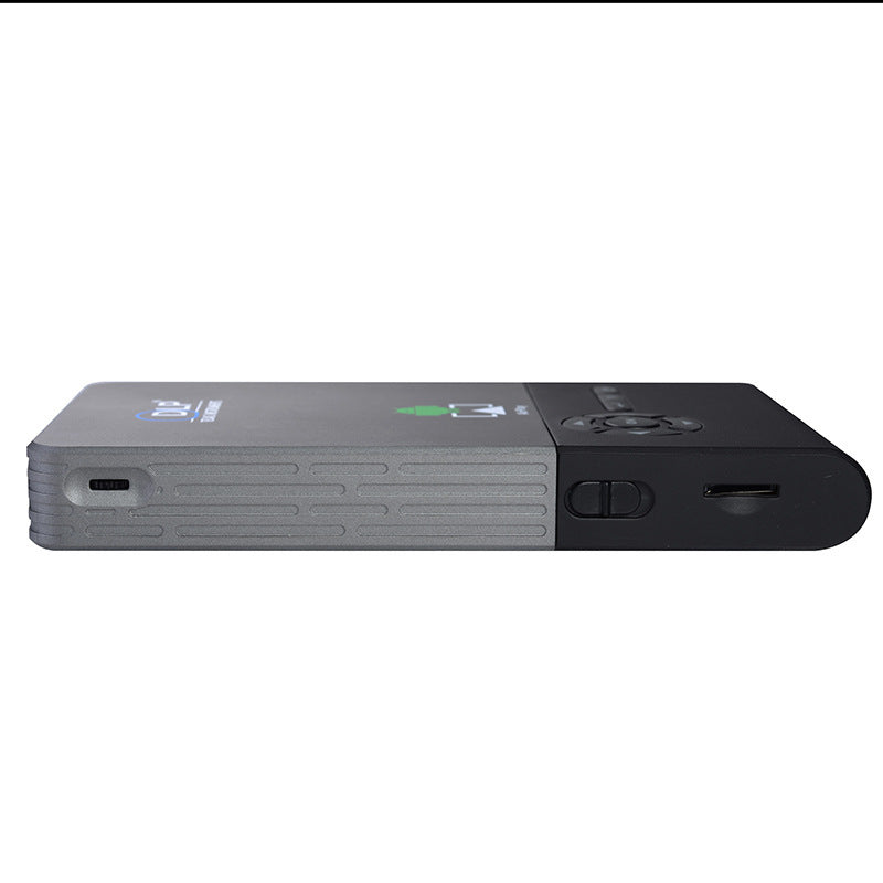 HKM-258323 Portable 3D DLP HD Projector - Wireless Mobile Phone Compatibility, 10-120 Inch Image Size, 3-3.5 Hours Standby Time