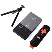 HKM-258323 Portable 3D DLP HD Projector - Wireless Mobile Phone Compatibility, 10-120 Inch Image Size, 3-3.5 Hours Standby Time