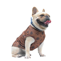 HKM-2583741 Coffee Printed Pet Vest for Dogs - Available in Multiple Sizes (XS-3XL)