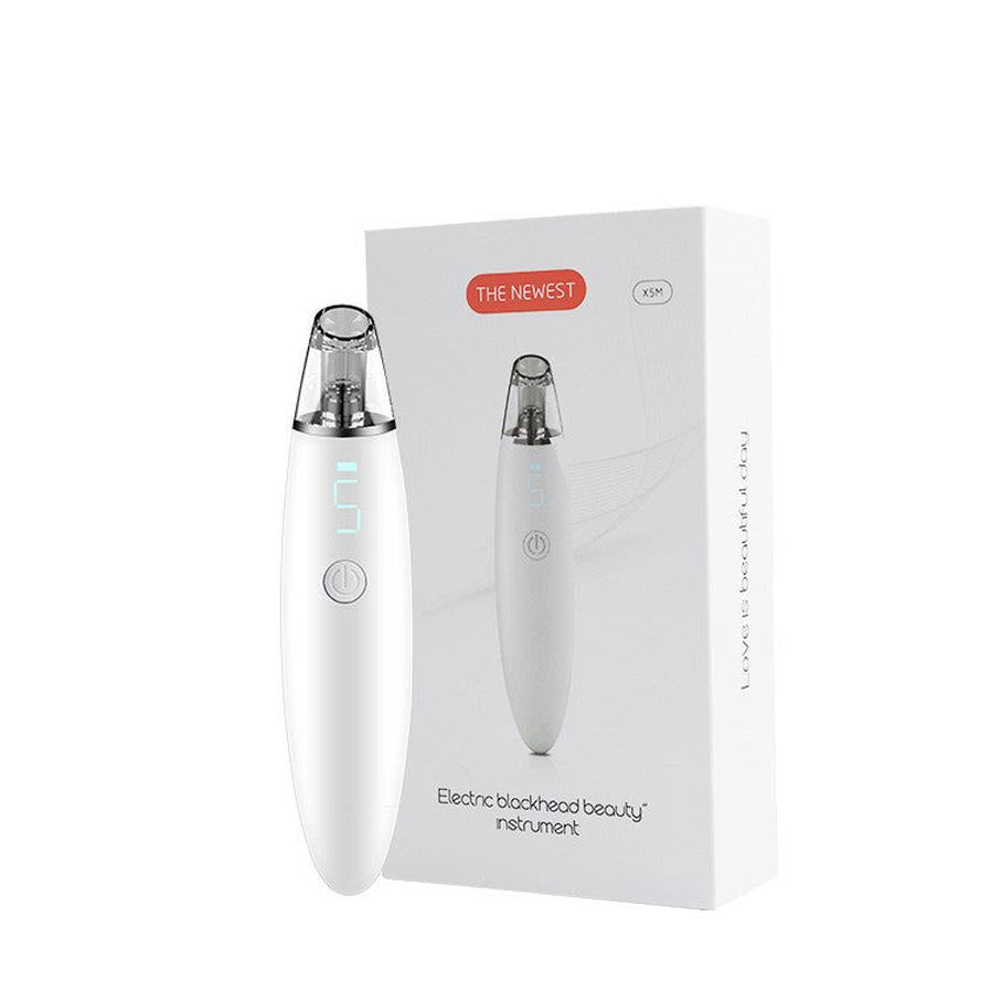 HKM-258387 Electric Blackhead Remover with USB Charging and 5 Adjustable Gears - Compact and Lightweight Design