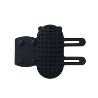 HKM-2584125 Pet Grooming Brush for Cats and Dogs with Self-Cleaning Scratcher and Adjustable Silicone Strap