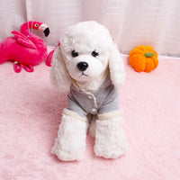 HKM-2584509 Long-Eared Bunny Four-Legged Dog Outfit in Cotton - Casual Pet Clothing