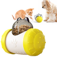 HKM-2585405 Interactive Treat Dispensing Ball for Dogs and Cats, Food Grade Material, Multifunctional Pet Feeder Toy