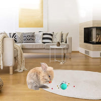 HKM-2585405 Interactive Treat Dispensing Ball for Dogs and Cats, Food Grade Material, Multifunctional Pet Feeder Toy