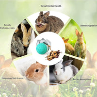 HKM-2585405 Interactive Treat Dispensing Ball for Dogs and Cats, Food Grade Material, Multifunctional Pet Feeder Toy