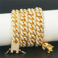 HKM-2585917 Hip Hop Style Pet Collar with Alloy Design - Available in Various Sizes