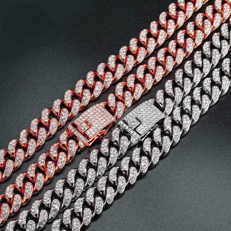 HKM-2585917 Hip Hop Style Pet Collar with Alloy Design - Available in Various Sizes
